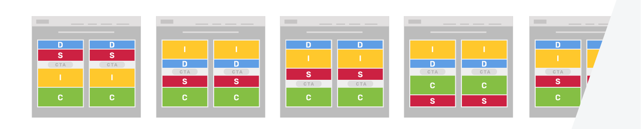 Picture of low-fidelity layout thumbnail images